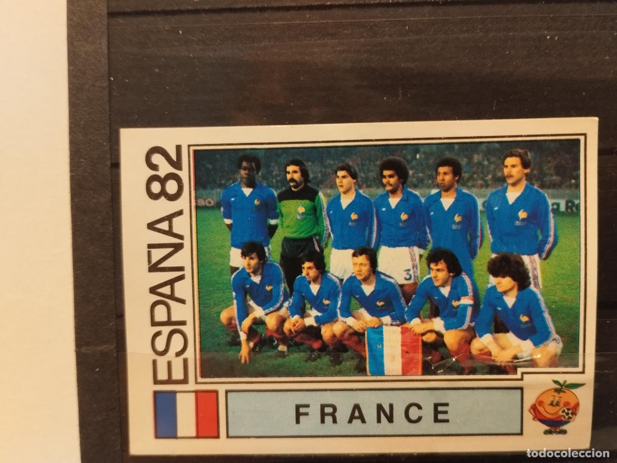 Cromos de f&uacute;tbol: MUNDIAL DE FUTBOL ESPA&Ntilde;A 82. PANINI. N&ordm; 275. SELECCION FRANCESA.