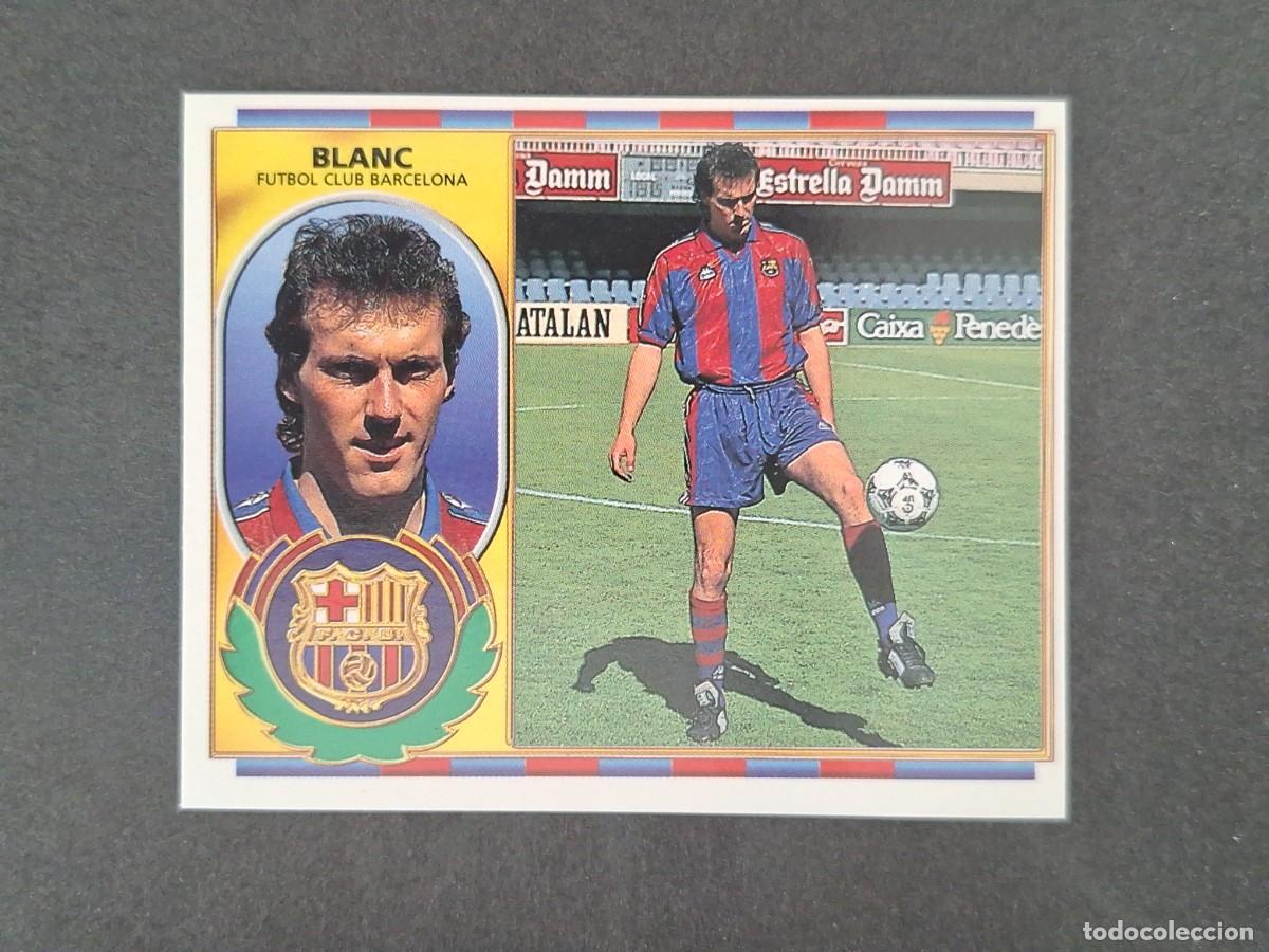 Cromos de f&uacute;tbol: L4 BLANC F. C. BARCELONA LIGA ESTE 1996 1997 96 97 NUNCA PEGADO SIN PEGAR