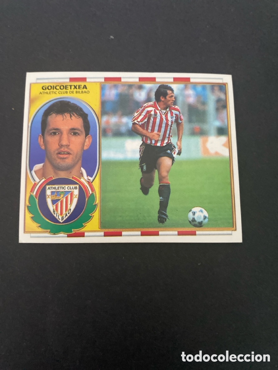 Cromos de f&uacute;tbol: Cromo liga 96/97 Athletic club Bilbao nunca pegado