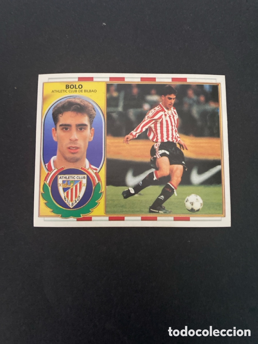 Cromos de f&uacute;tbol: Cromo liga 96/97 Athletic club Bilbao nunca pegado