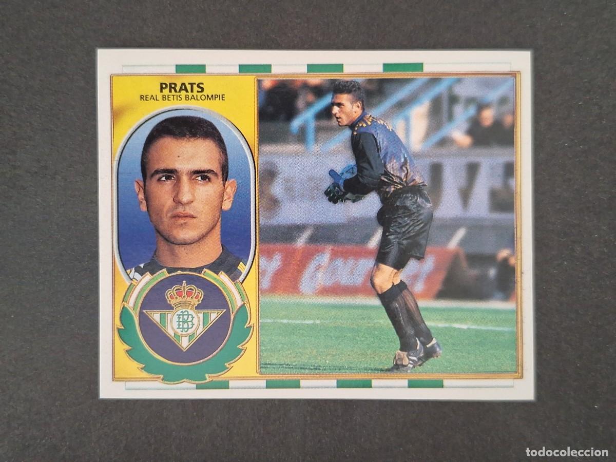 Cromos de f&uacute;tbol: L4 PRATS REAL BETIS BALOMPIE LIGA ESTE 1996 1997 96 97 NUNCA PEGADO SIN PEGAR