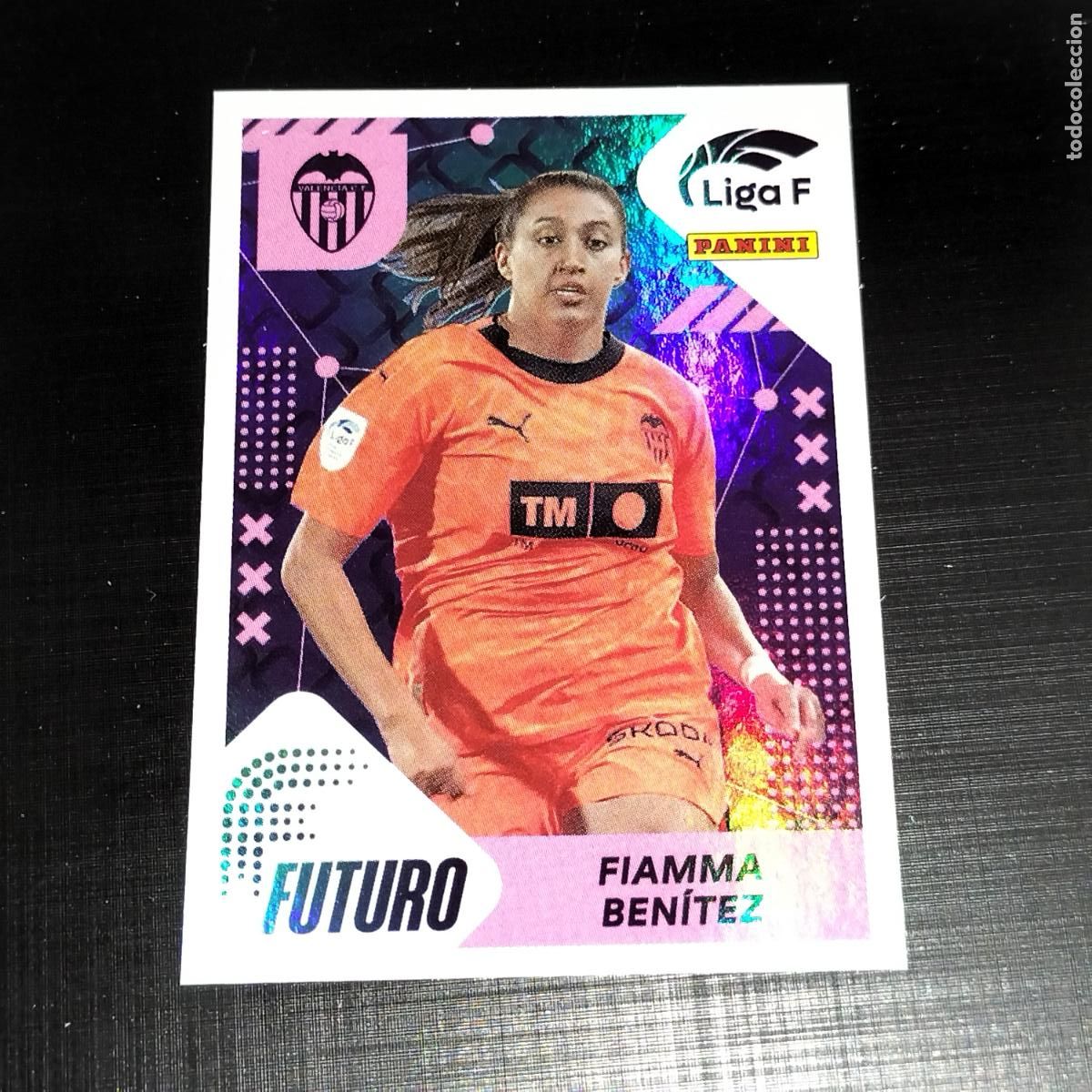 Cromos de f&uacute;tbol: N&ordm; 370 FIAMMA BENITEZ FUTURO VALENCIA CROMOS LIGA F FEMENINA PANINI 2023 2024 23 24