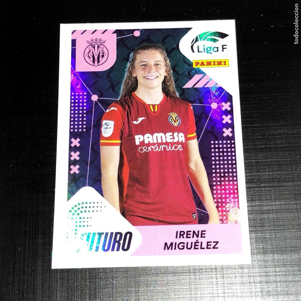 Cromos de f&uacute;tbol: N&ordm; 371 IRENE MIGUELEZ FUTURO VILLARREAL CROMOS LIGA F FEMENINA PANINI 2023 2024 23 24