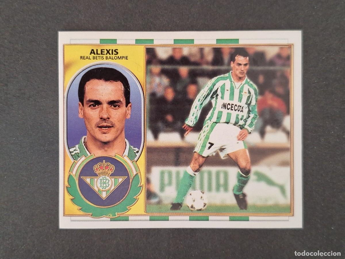 Cromos de f&uacute;tbol: L4 ALEXIS REAL BETIS BALOMPIE LIGA ESTE 1996 1997 96 97 NUNCA PEGADO SIN PEGAR