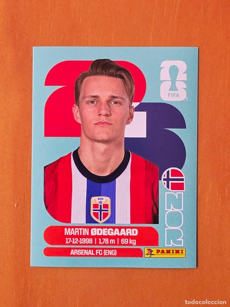 Cromos de f&uacute;tbol: NOR 10 Martin &Oslash;degaard, Noruega, Panini FIFA World Cup Mundial 2026 Sticker