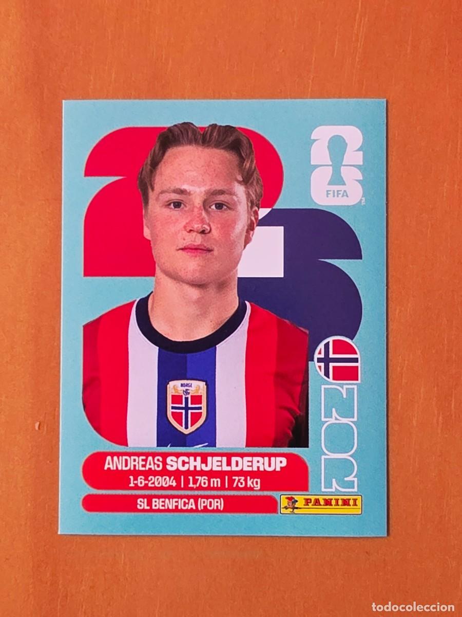 Cromos de Futebol: NOR 12 Andreas Schjelderup, Noruega, Panini FIFA World Cup Mundial 2026 Sticker