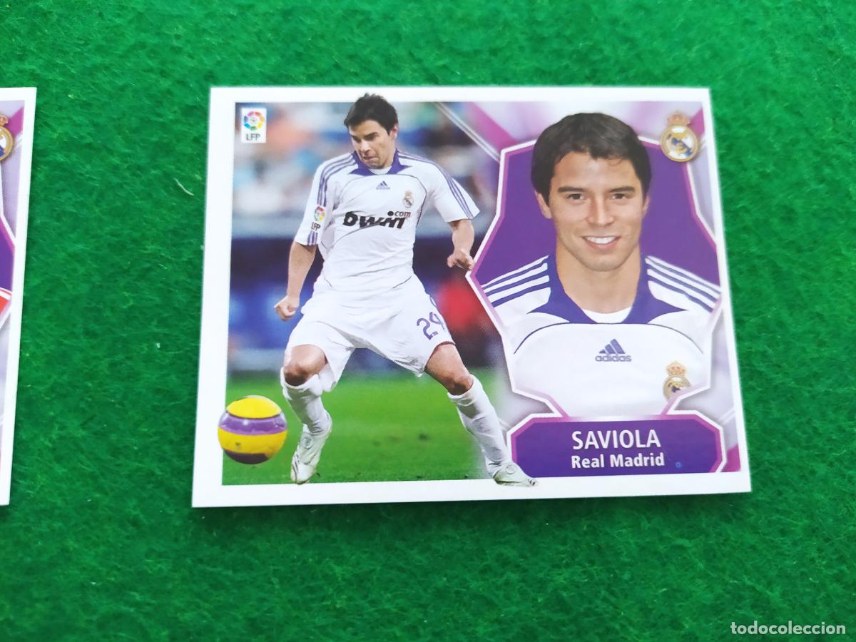 Cromos de Futebol: Liga este 2008 2009 08 09 nuevo sin pegar - REAL MADRID - SAVIOLA