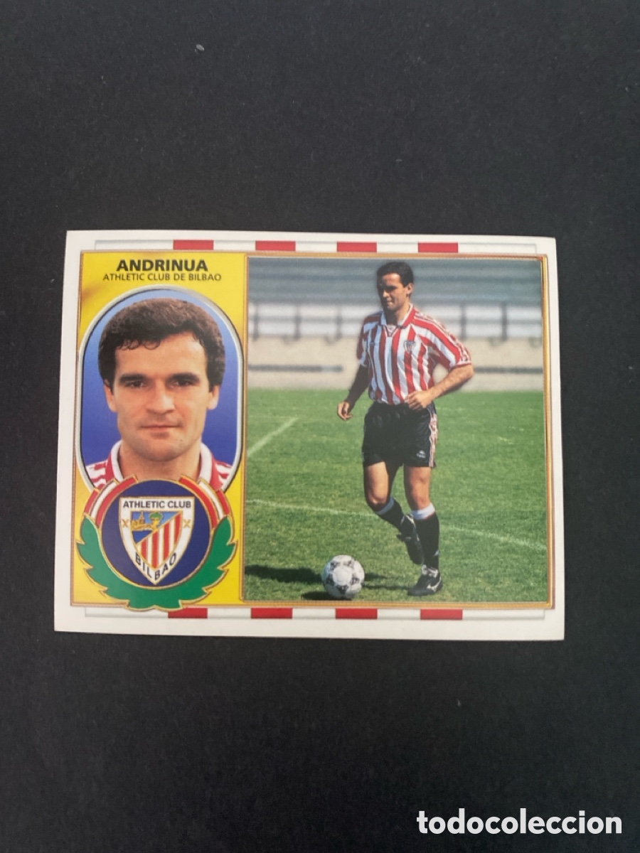 Cromos de Futebol: Cromo liga 96/97 Athletic club Bilbao nunca pegado