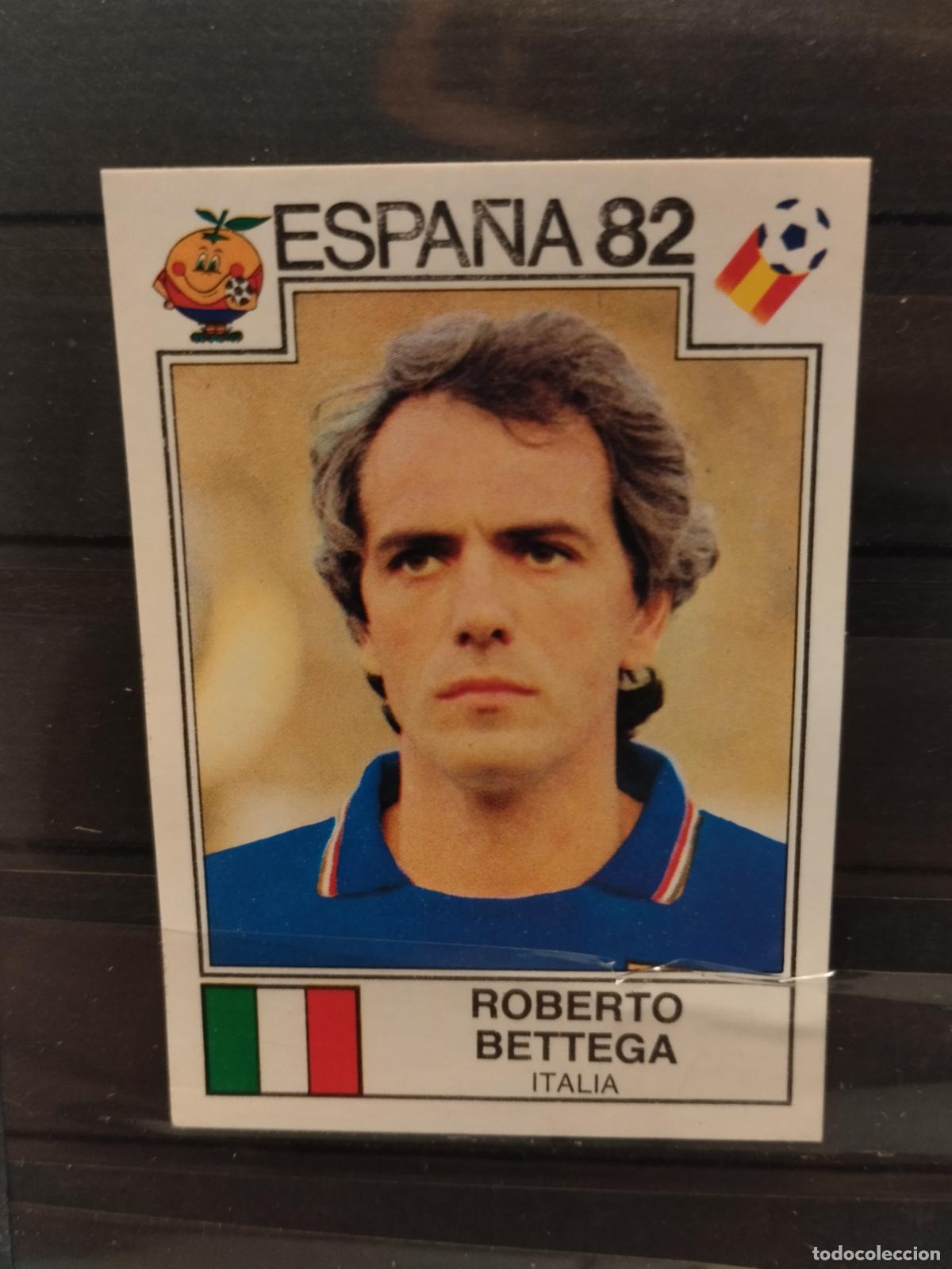 Cromos de Futebol: MUNDIAL DE FUTBOL ESPA&Ntilde;A 82. PANINI. N&ordm; 53. ROBERTO BETTEGA. ITALIA.