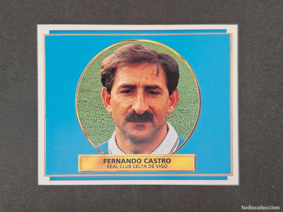 Cromos de Futebol: L4 FERNANDO CASTRO ENTRENADOR CELTA DE VIGO LIGA ESTE 1996 1997 96 97 NUNCA PEGADO SIN PEGAR