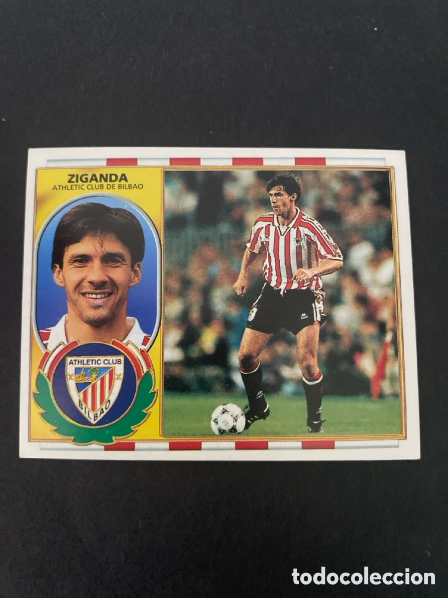 Cromos de Futebol: Cromo liga 96/97 Athletic club Bilbao nunca pegado