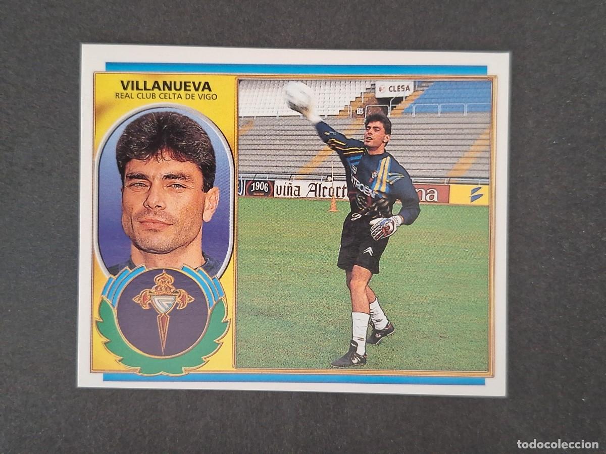 Cromos de Futebol: L4 VILLANUEVA CELTA DE VIGO LIGA ESTE 1996 1997 96 97 NUNCA PEGADO SIN PEGAR