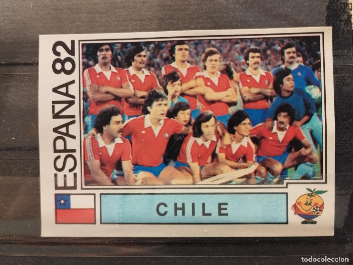 Cromos de f&uacute;tbol: MUNDIAL DE FUTBOL ESPA&Ntilde;A 82. PANINI. N&ordm; 147. SELECCION DE CHILE