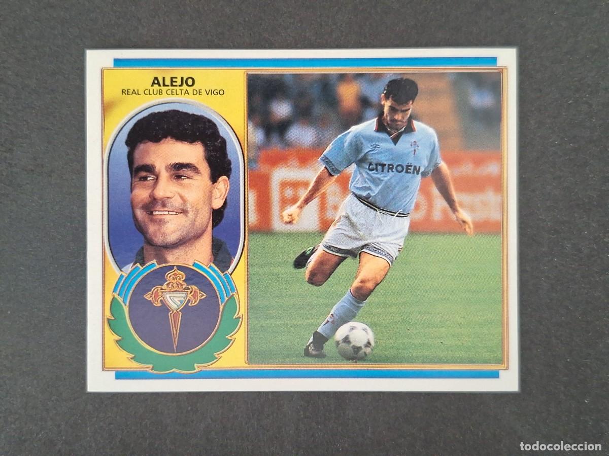 Cromos de f&uacute;tbol: L4 ALEJO CELTA DE VIGO LIGA ESTE 1996 1997 96 97 NUNCA PEGADO SIN PEGAR