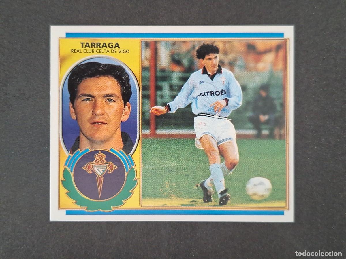 Cromos de f&uacute;tbol: L4 TARRAGA CELTA DE VIGO LIGA ESTE 1996 1997 96 97 NUNCA PEGADO SIN PEGAR
