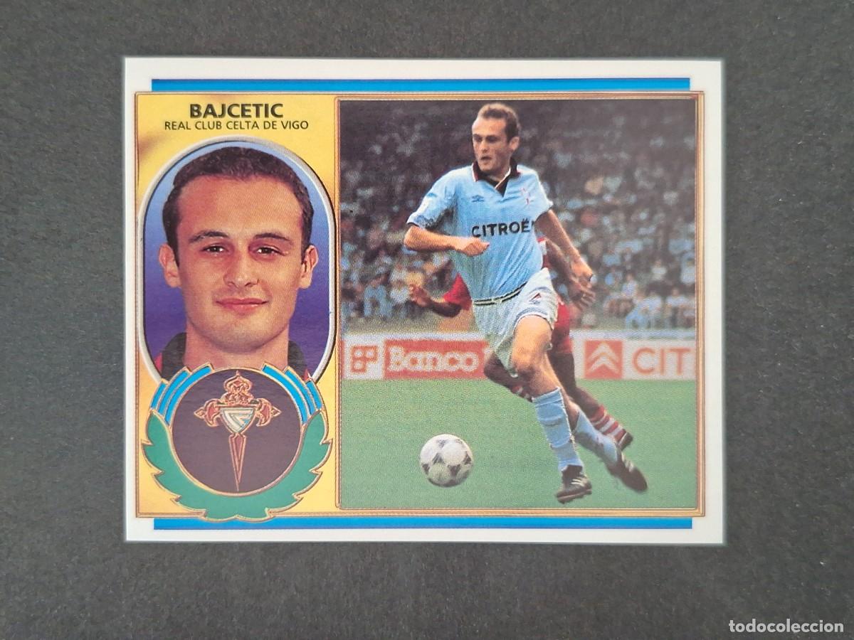 Cromos de f&uacute;tbol: L4 BAJCETIC CELTA DE VIGO LIGA ESTE 1996 1997 96 97 NUNCA PEGADO SIN PEGAR