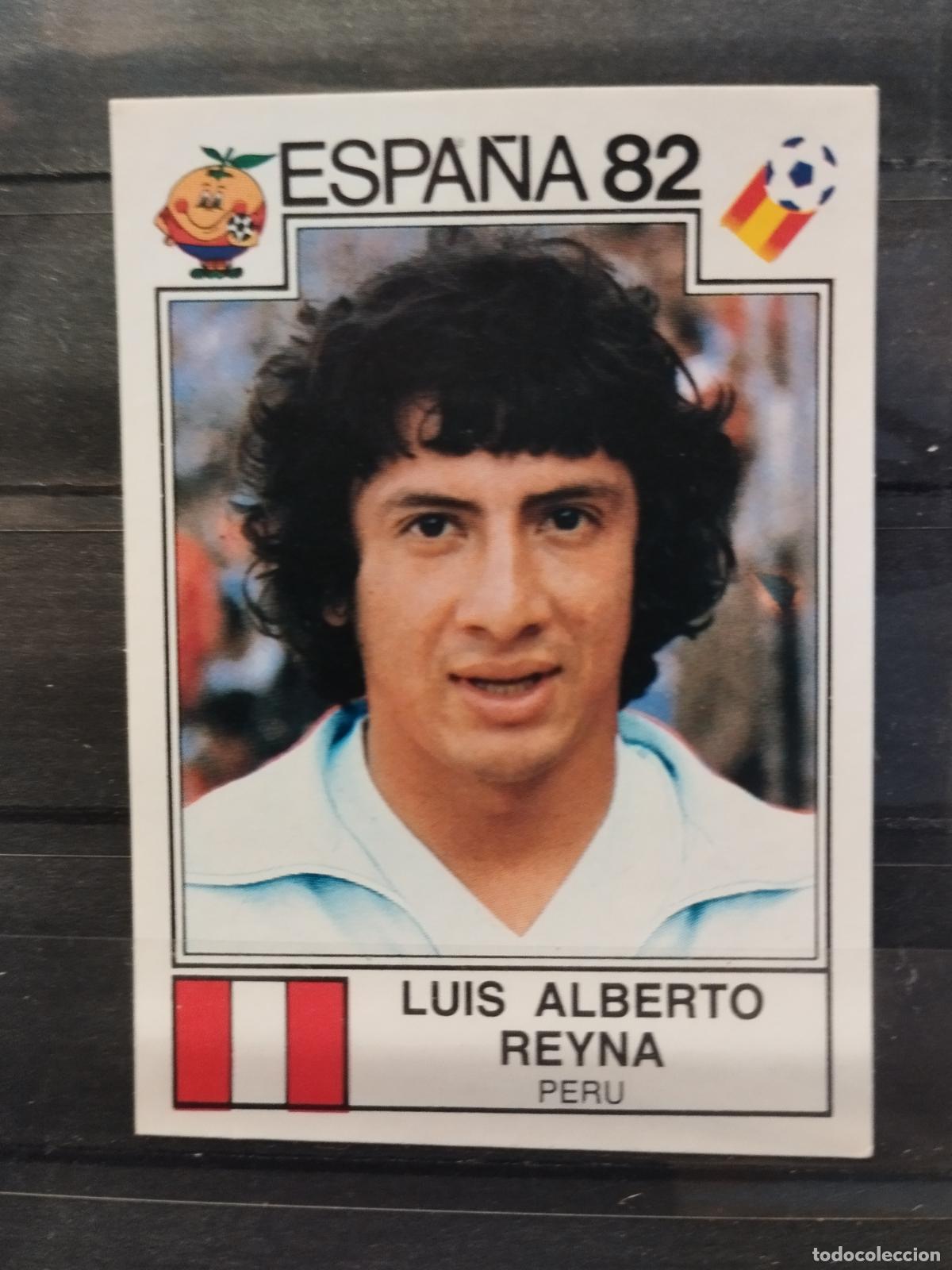 Cromos de f&uacute;tbol: MUNDIAL DE FUTBOL ESPA&Ntilde;A 82. PANINI. N&ordm; 83. LUIS ALBERTO REYNA. ARGELIA.
