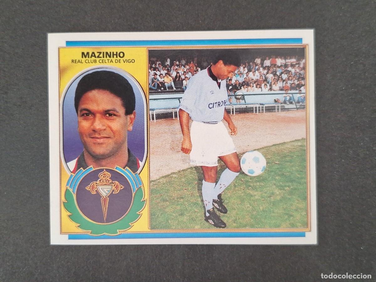 Cromos de f&uacute;tbol: L4 MAZINHO CELTA DE VIGO LIGA ESTE 1996 1997 96 97 NUNCA PEGADO SIN PEGAR