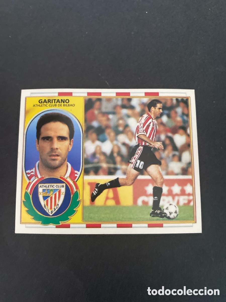 Cromos de f&uacute;tbol: Cromo liga 96/97 Athletic club Bilbao nunca pegado