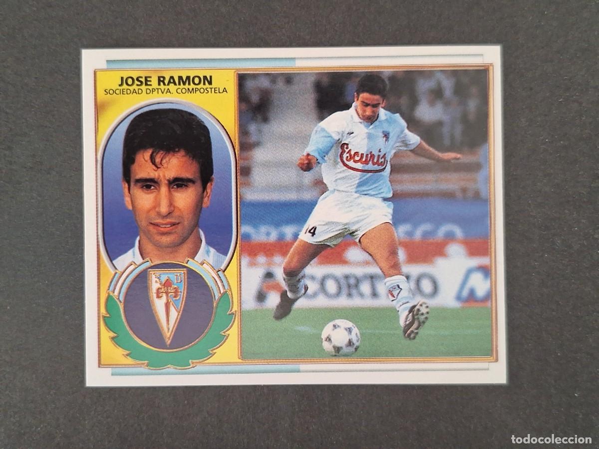 Cromos de f&uacute;tbol: L4 JOSE RAMON S. D. COMPOSTELA LIGA ESTE 1996 1997 96 97 NUNCA PEGADO SIN PEGAR