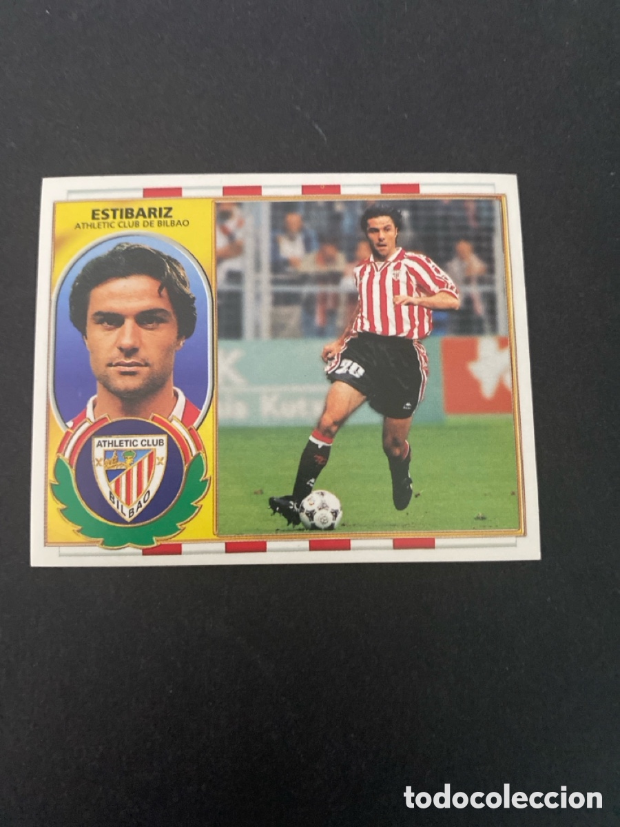 Cromos de f&uacute;tbol: Cromo liga 96/97 Athletic club Bilbao nunca pegado