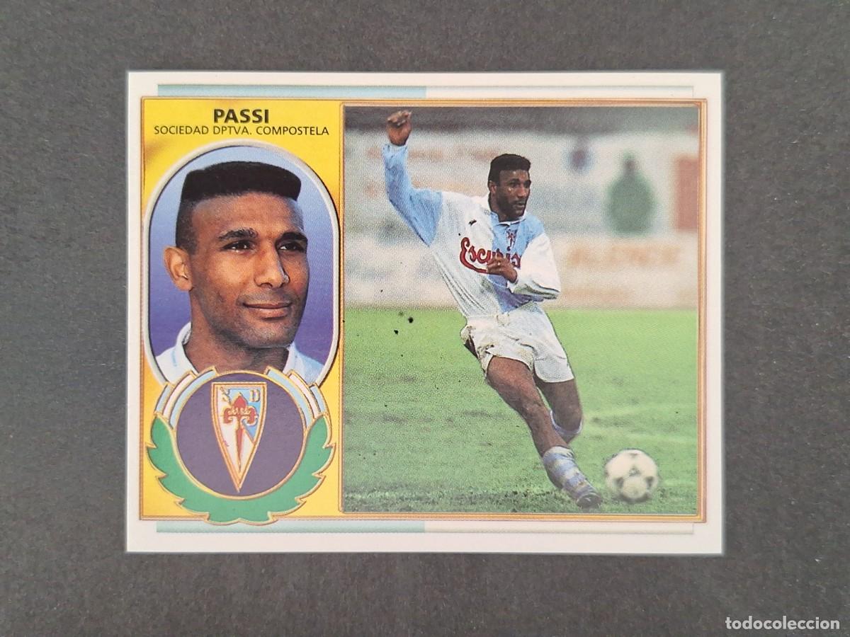Cromos de f&uacute;tbol: L4 PASSI S. D. COMPOSTELA LIGA ESTE 1996 1997 96 97 NUNCA PEGADO SIN PEGAR