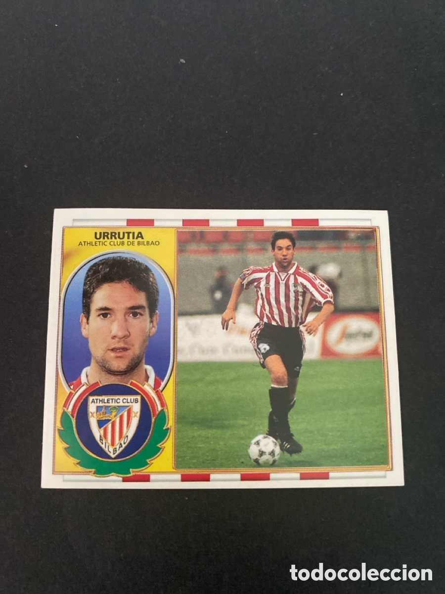 Cromos de f&uacute;tbol: Cromo liga 96/97 Athletic club Bilbao nunca pegado