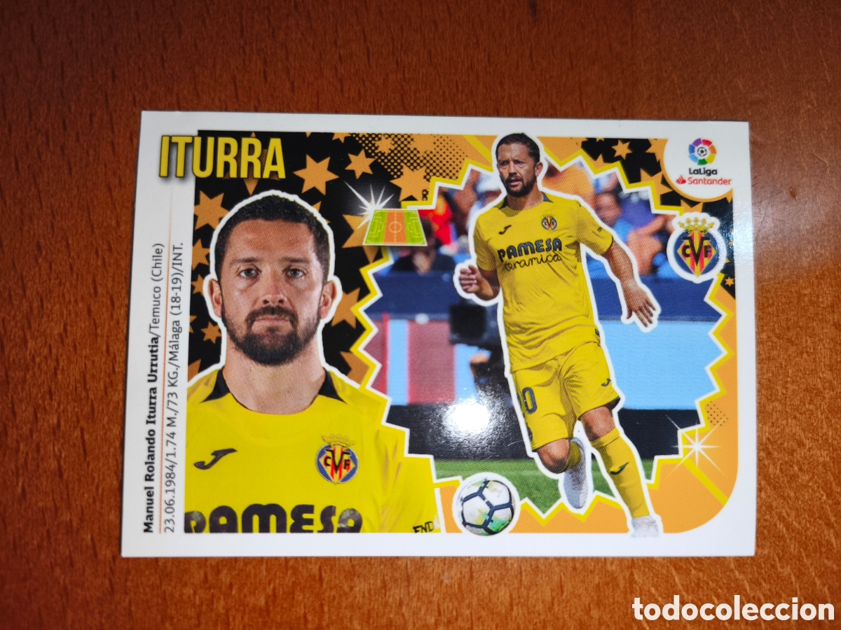 Figurine di Calcio: Iturra Coloca n&deg;9 Bis liga este 18/19 Villarreal