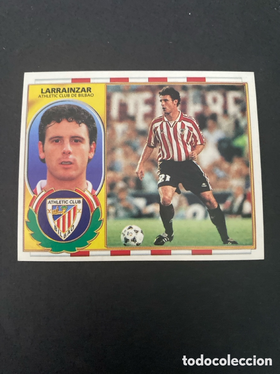 Figurine di Calcio: Cromo liga 96/97 Athletic club Bilbao nunca pegado