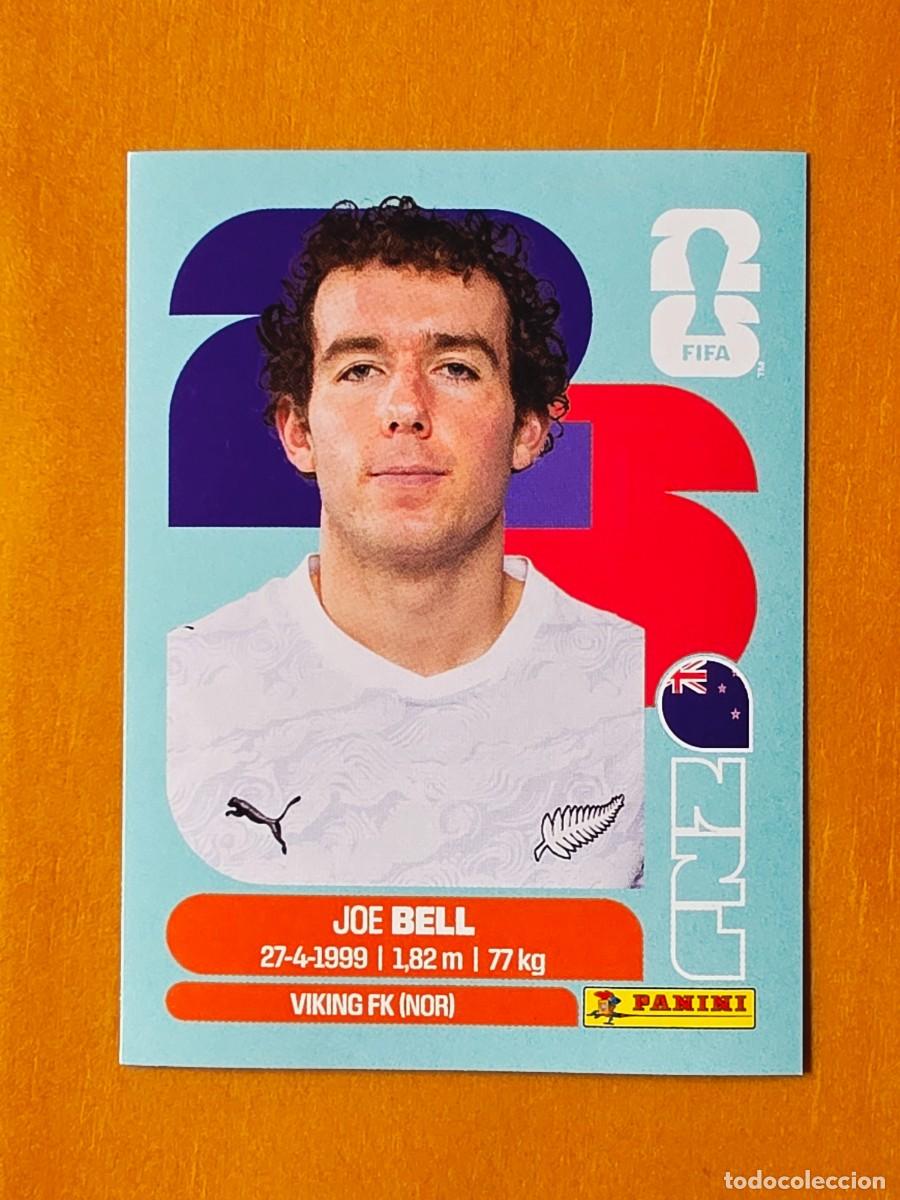 Figurine di Calcio: NZL 10 Joe Bell, Nueva Zelanda, Panini FIFA World Cup Mundial 2026 Sticker