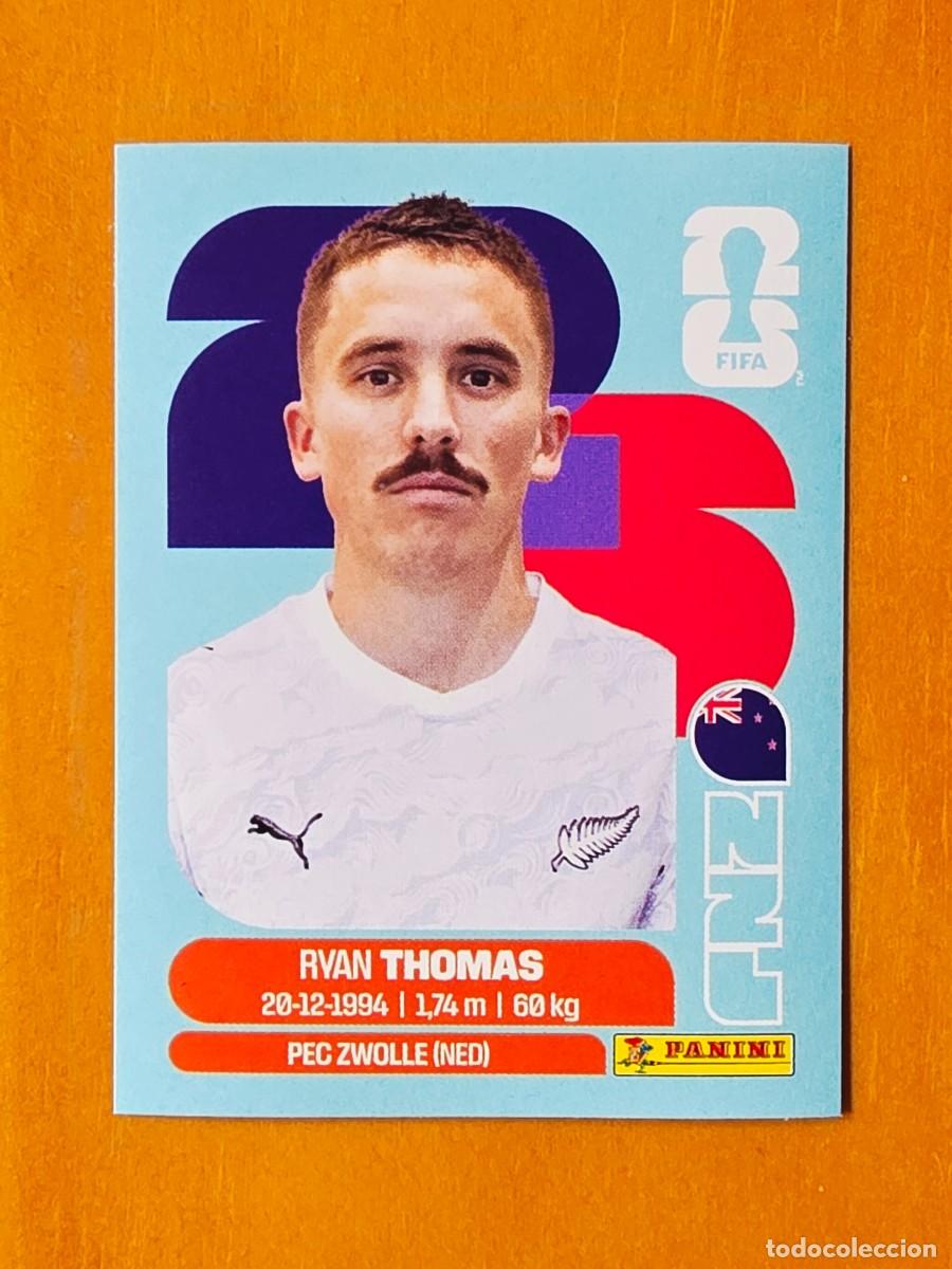 Cromos de f&uacute;tbol: NZL 12 Ryan Thomas, Nueva Zelanda, Panini FIFA World Cup Mundial 2026 Sticker
