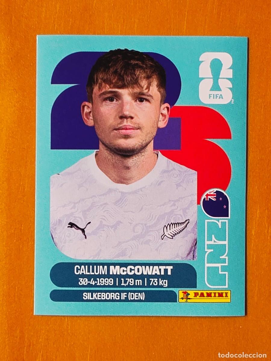 Cromos de f&uacute;tbol: NZL 19 Callum McCowatt, Nueva Zelanda, Panini FIFA World Cup Mundial 2026 Sticker
