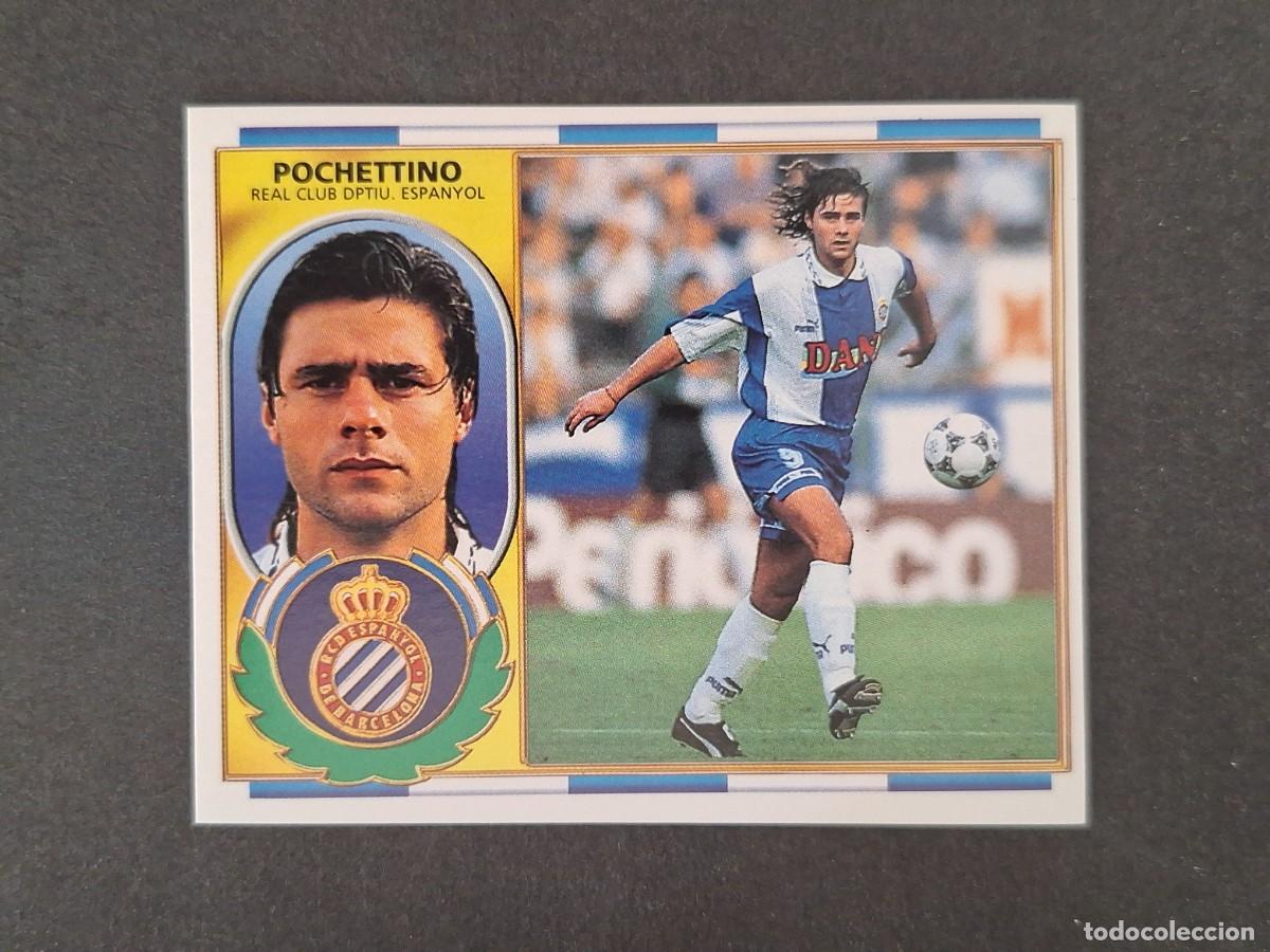 Cromos de f&uacute;tbol: L4 POCHETTINO R. C. D. ESPA&Ntilde;OL LIGA ESTE 1996 1997 96 97 NUNCA PEGADO SIN PEGAR