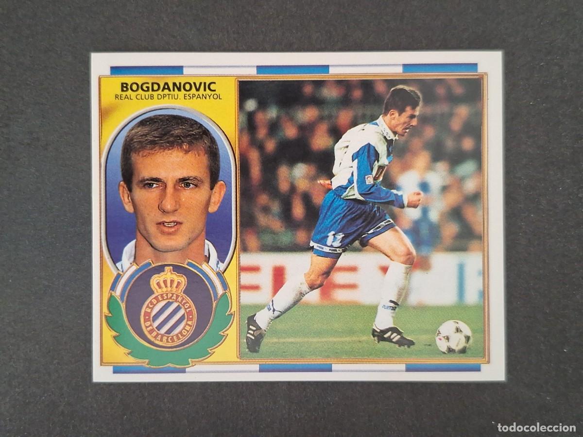 Cromos de f&uacute;tbol: L4 BOGDANOVIC R. C. D. ESPA&Ntilde;OL LIGA ESTE 1996 1997 96 97 NUNCA PEGADO SIN PEGAR