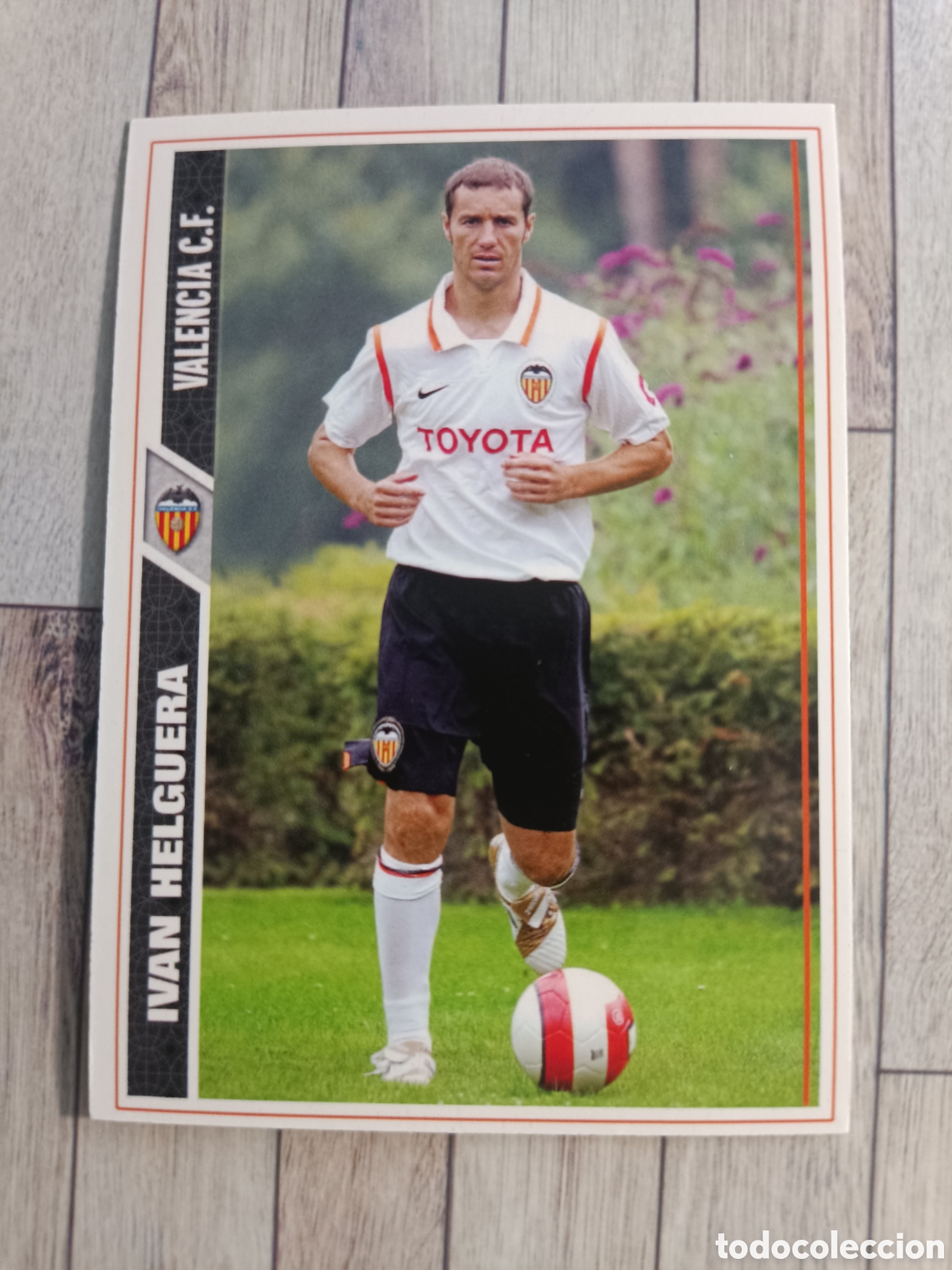 Cromos de Futebol: 629 IVAN HELGUERA VALENCIA LAS FICHAS DE LA LIGA FICHAJE FICHA + MUNDICROMO 2007 2008 07 08