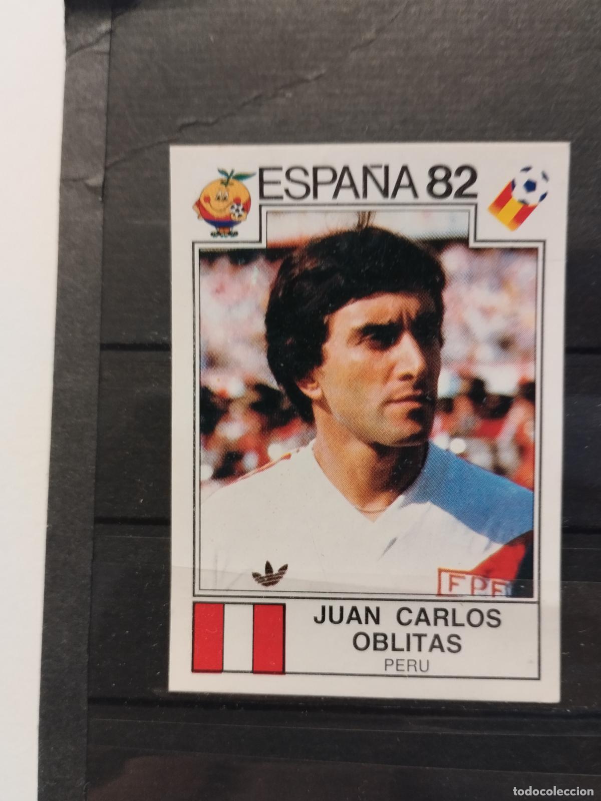 Cromos de Futebol: MUNDIAL DE FUTBOL ESPA&Ntilde;A 82. PANINI. N&ordm; 88. JUAN CARLOS OBLITAS. PERU