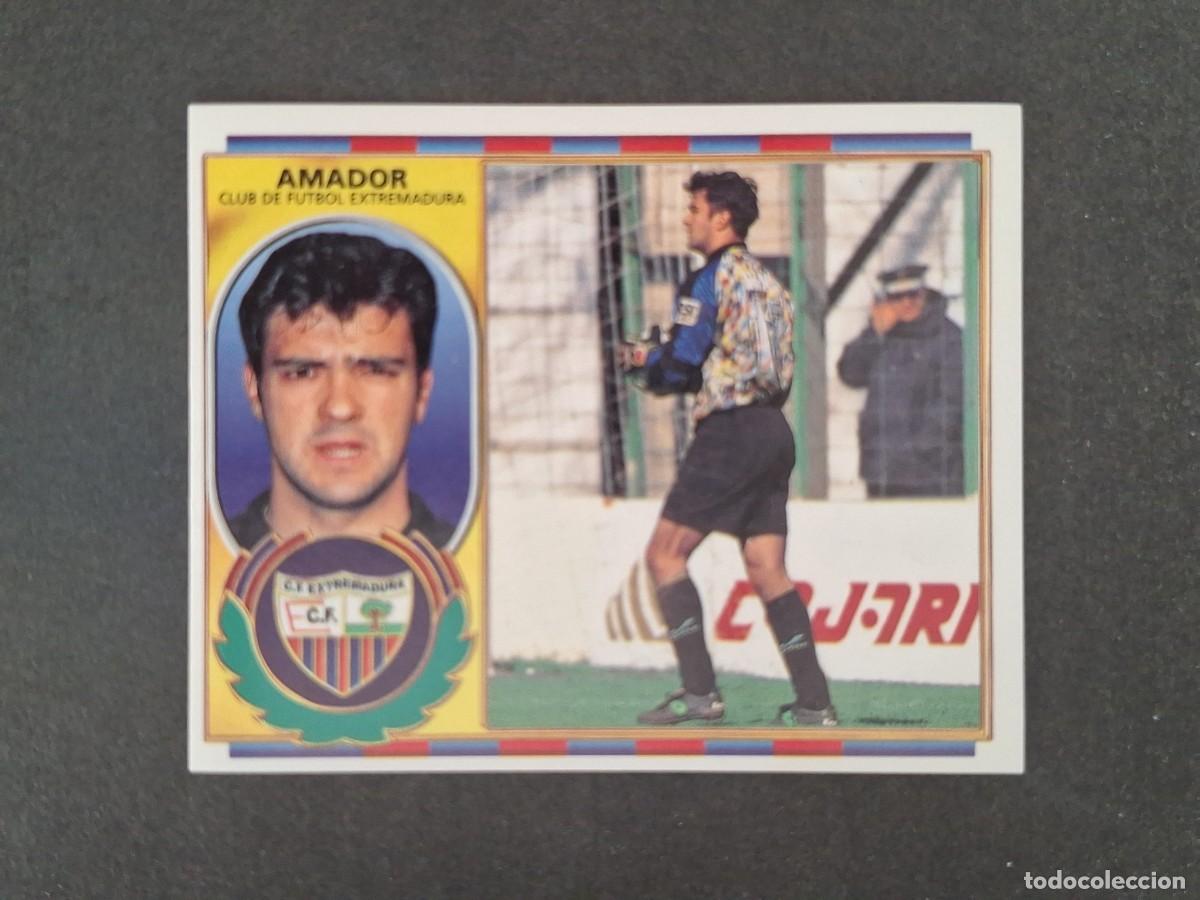 Cromos de Futebol: L4 AMADOR F. C. EXTREMADURA LIGA ESTE 1996 1997 96 97 NUNCA PEGADO SIN PEGAR