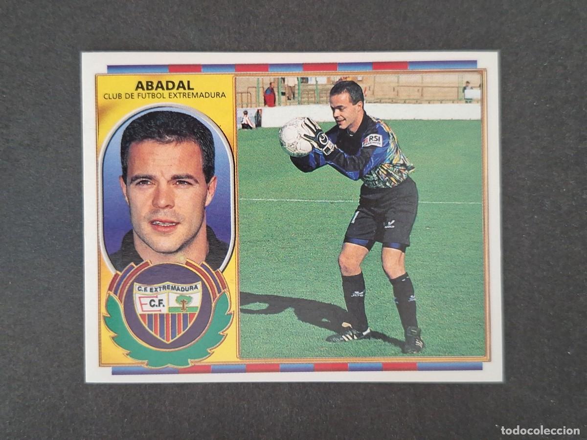 Cromos de Futebol: L4 ABADAL F. C. EXTREMADURA LIGA ESTE 1996 1997 96 97 NUNCA PEGADO SIN PEGAR