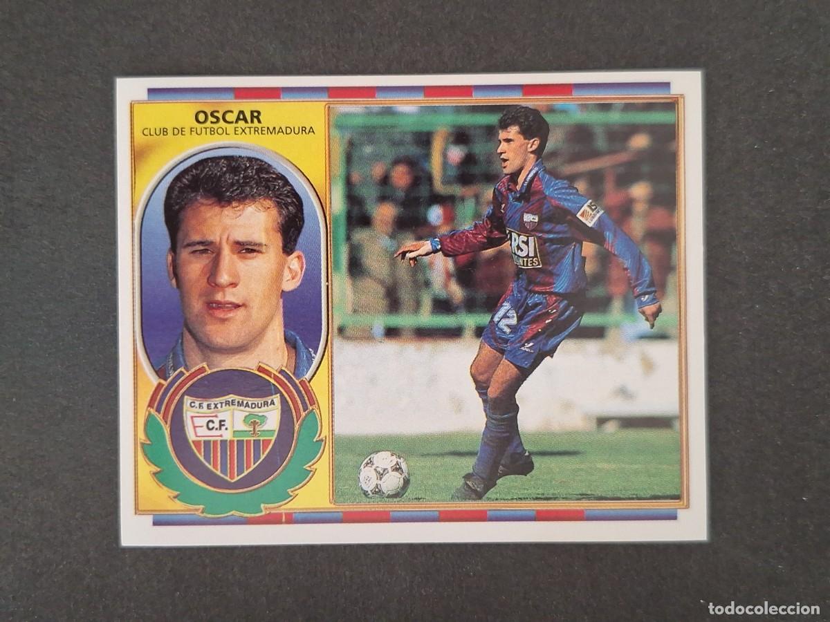 Cromos de Futebol: L4 OSCAR F. C. EXTREMADURA LIGA ESTE 1996 1997 96 97 NUNCA PEGADO SIN PEGAR