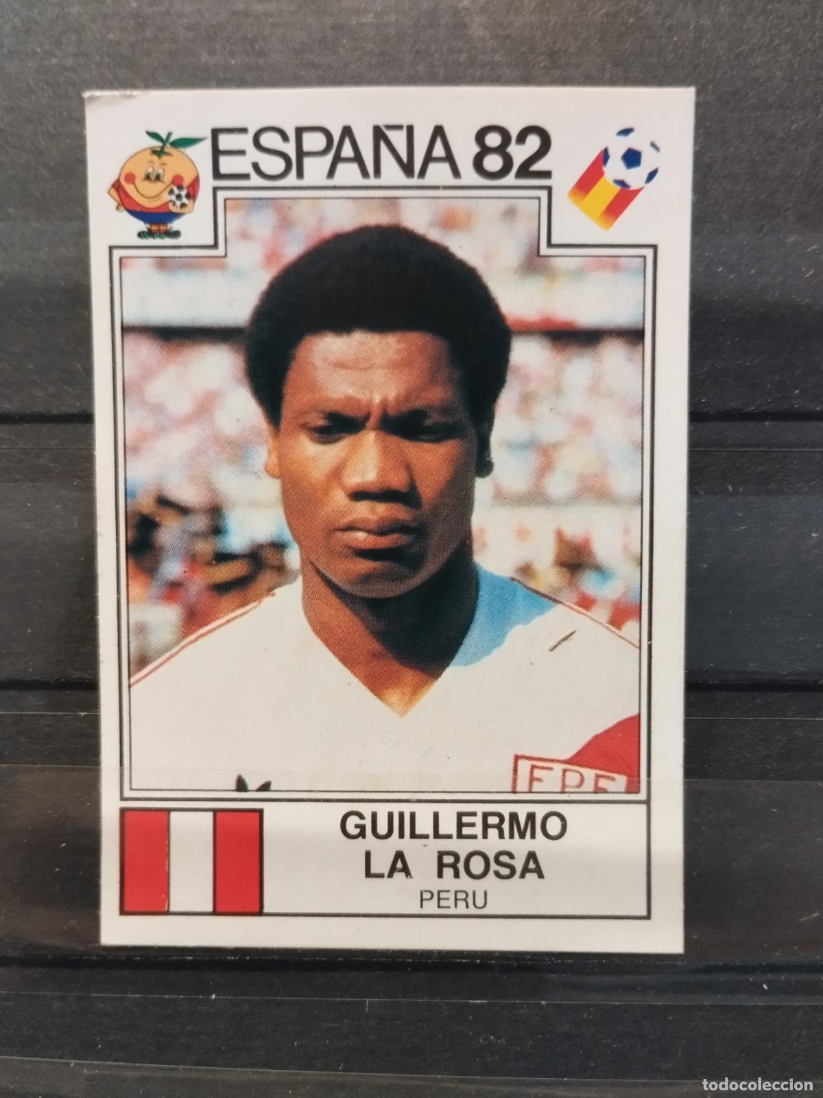 Cromos de Futebol: MUNDIAL DE FUTBOL ESPA&Ntilde;A 82. PANINI. N&ordm; 87. GUILLERMO LA ROSA. PERU