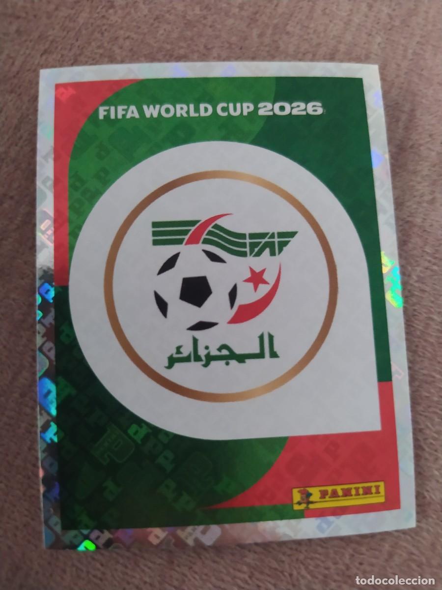 Cartes &agrave; collectionner de Football: ALG 01 ESCUDO 1 Algeria Argelia Mundial 2026 Panini