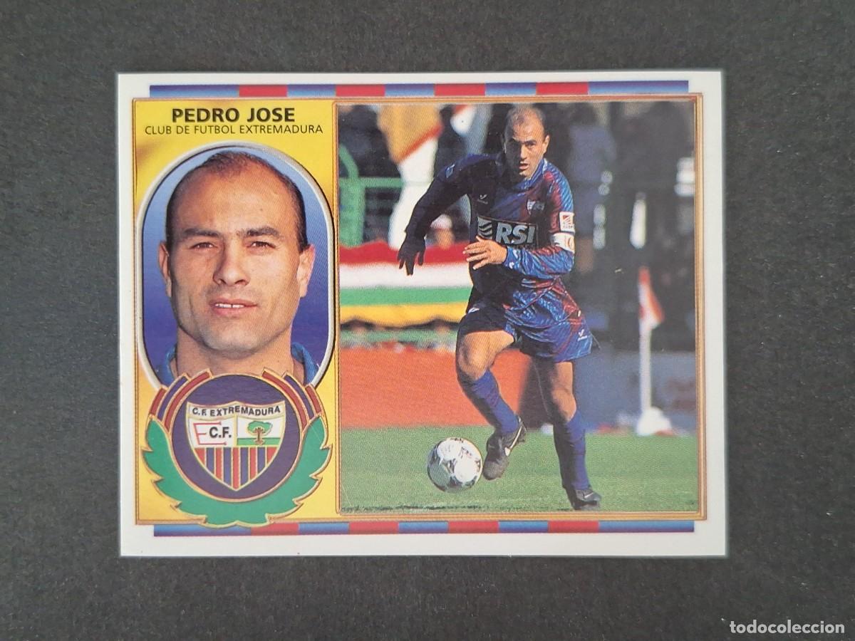 Cartes &agrave; collectionner de Football: L4 PEDRO JOSE F. C. EXTREMADURA LIGA ESTE 1996 1997 96 97 NUNCA PEGADO SIN PEGAR
