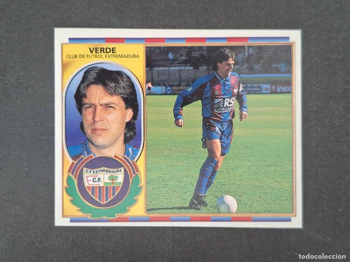 Cartes &agrave; collectionner de Football: L4 VERDE F. C. EXTREMADURA LIGA ESTE 1996 1997 96 97 NUNCA PEGADO SIN PEGAR
