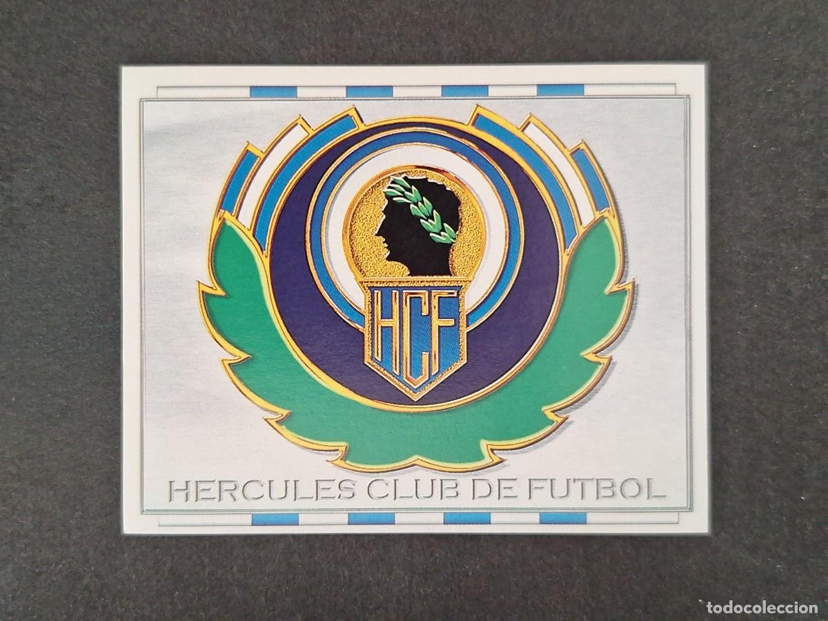 Cartes &agrave; collectionner de Football: L4 ESCUDO HERCULES C. F. LIGA ESTE 1996 1997 96 97 NUNCA PEGADO SIN PEGAR