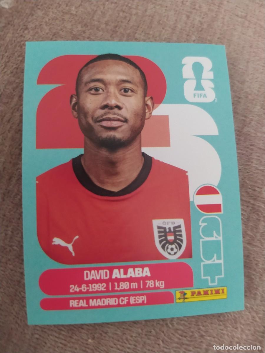 Cromos de f&uacute;tbol: AUT 04 David ALABA 4 Austria Mundial 2026 Panini