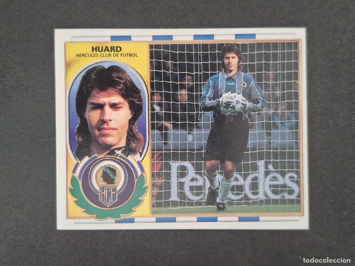 Cromos de f&uacute;tbol: L4 HUARD HERCULES C. F. LIGA ESTE 1996 1997 96 97 NUNCA PEGADO SIN PEGAR