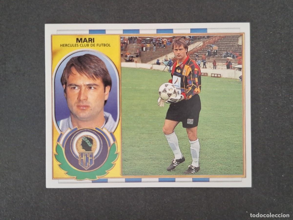Cromos de f&uacute;tbol: L4 MARI HERCULES C. F. LIGA ESTE 1996 1997 96 97 NUNCA PEGADO SIN PEGAR