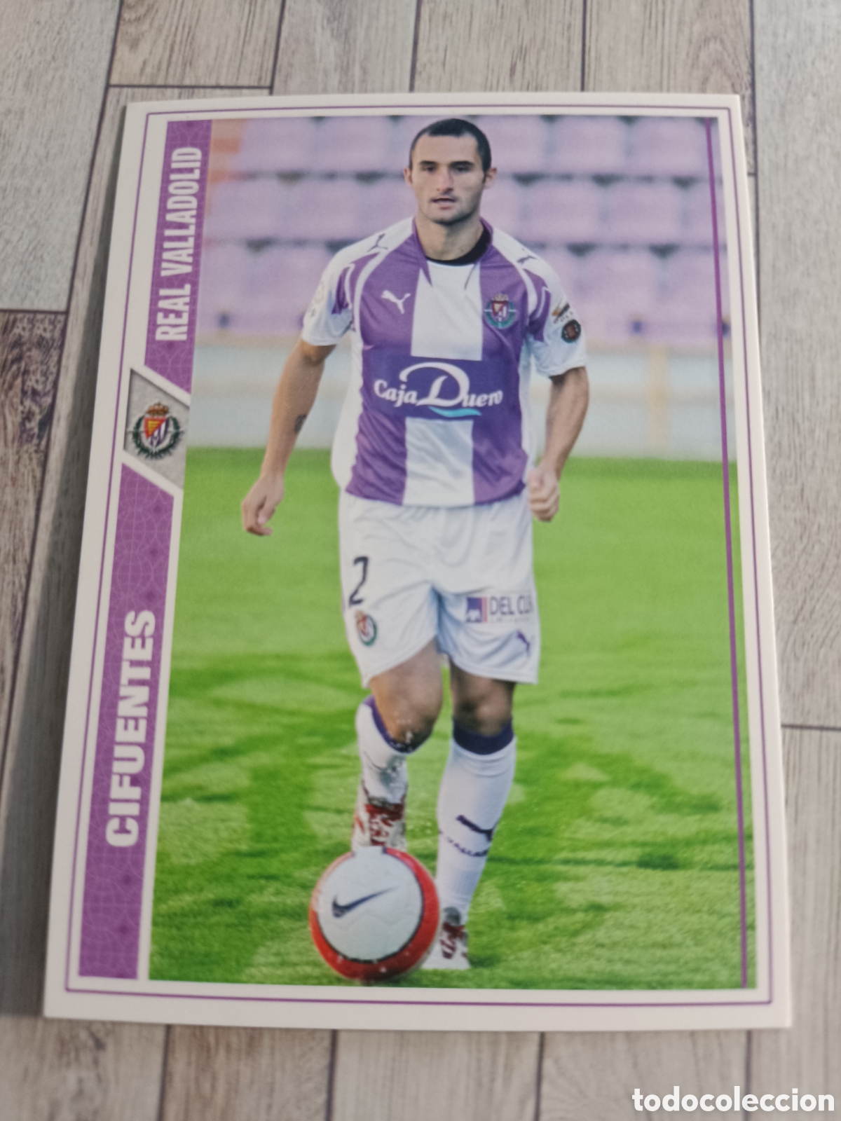 Cromos de f&uacute;tbol: 648 CIFUENTES REAL VALLADOLID LAS FICHAS DE LA LIGA FICHAJE FICHA + MUNDICROMO 2007 2008 07 08