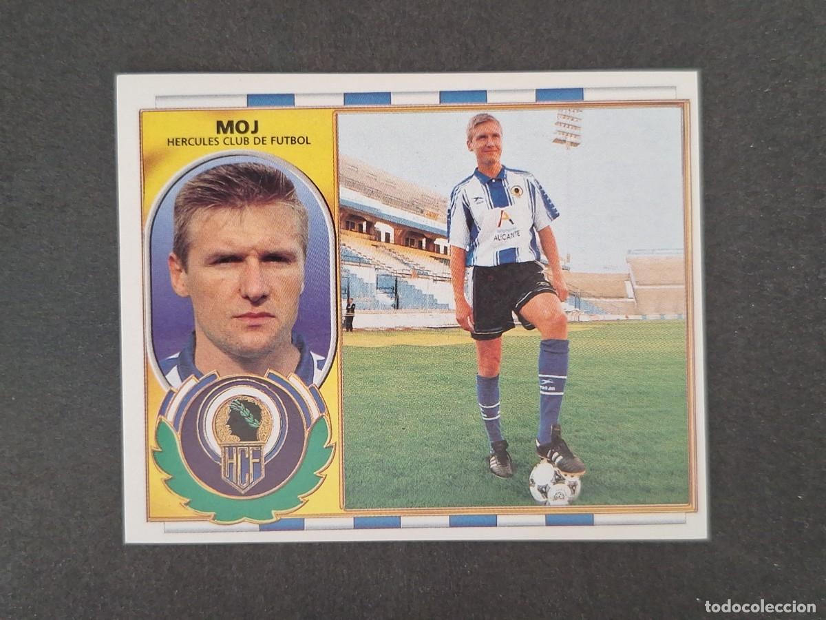 Cromos de f&uacute;tbol: L4 MOJ HERCULES C. F. LIGA ESTE 1996 1997 96 97 NUNCA PEGADO SIN PEGAR