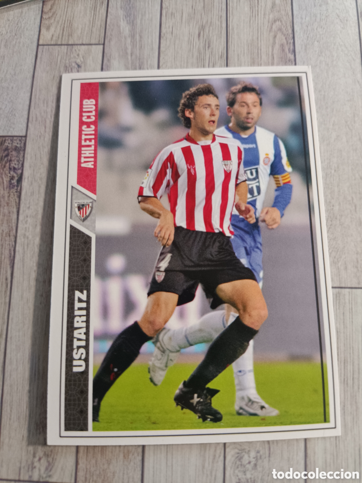 Cromos de f&uacute;tbol: 647 USTARITZ ATHLETIC DE BILBAO LAS FICHAS DE LA LIGA FICHAJE FICHA + MUNDICROMO 2007 2008 07 08